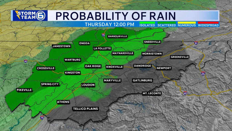 Knoxville weather: Record warmth potential continues with limited rain ...