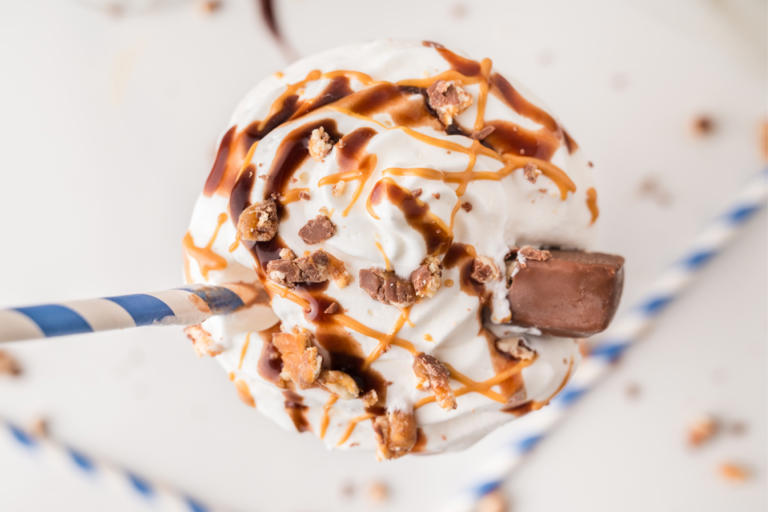 Snickers milkshake