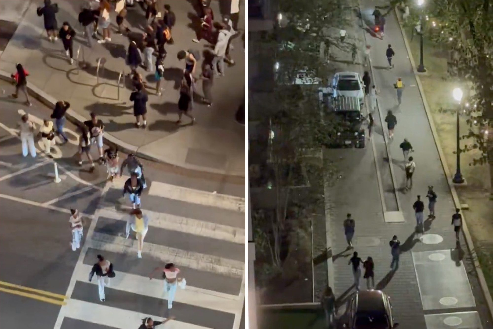 Four arrested after another teen takeover mob swarms popular Washington ...