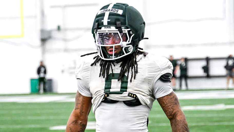 Michigan State’s projected RB1 has a lofty personal goal for 2026