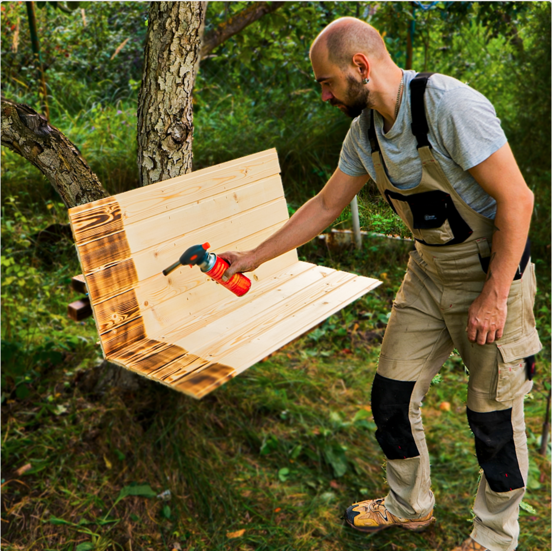 Transform your outdoor space with creative wooden projects