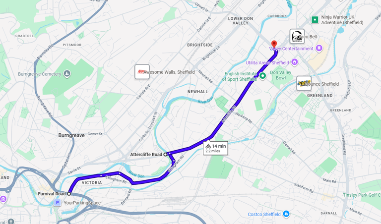 Motorists face fines for stopping on Sheffield's first red route near ...