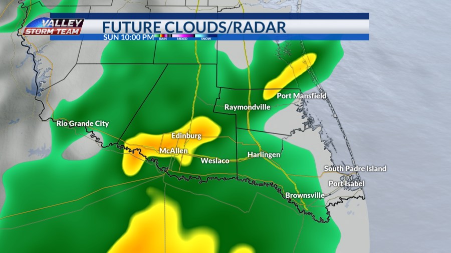 Rio Grande Valley placed under a marginal risk for potential severe weather
