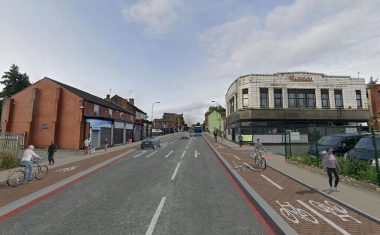 Motorists face fines for stopping on Sheffield's first red route near ...