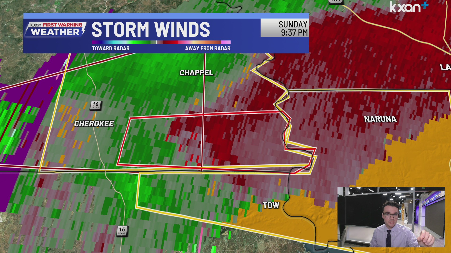 Severe thunderstorms, tornado warning (9:30 PM) in parts of the Hill ...