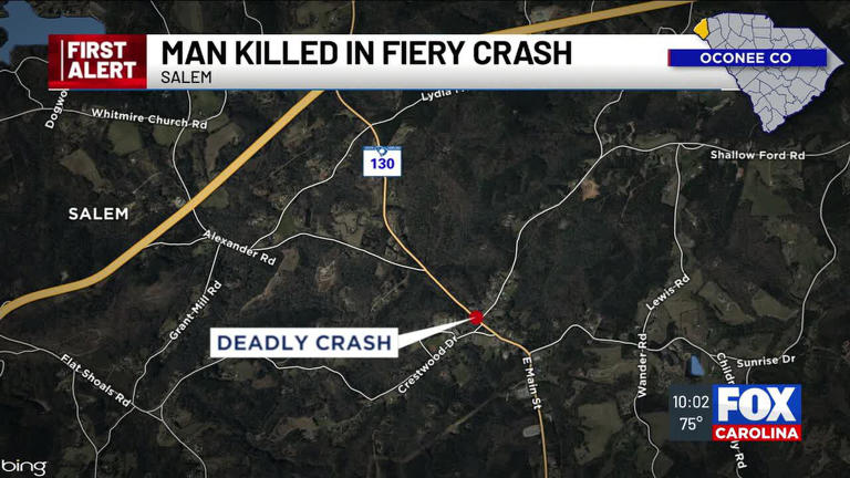 Family of man killed in Upstate vehicle fire located, coroner says