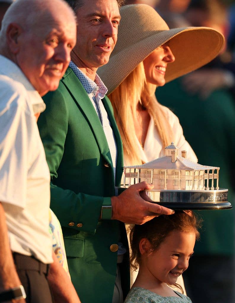 Emotional moment Rory McIlroy reunites with wife Erica and daughter ...