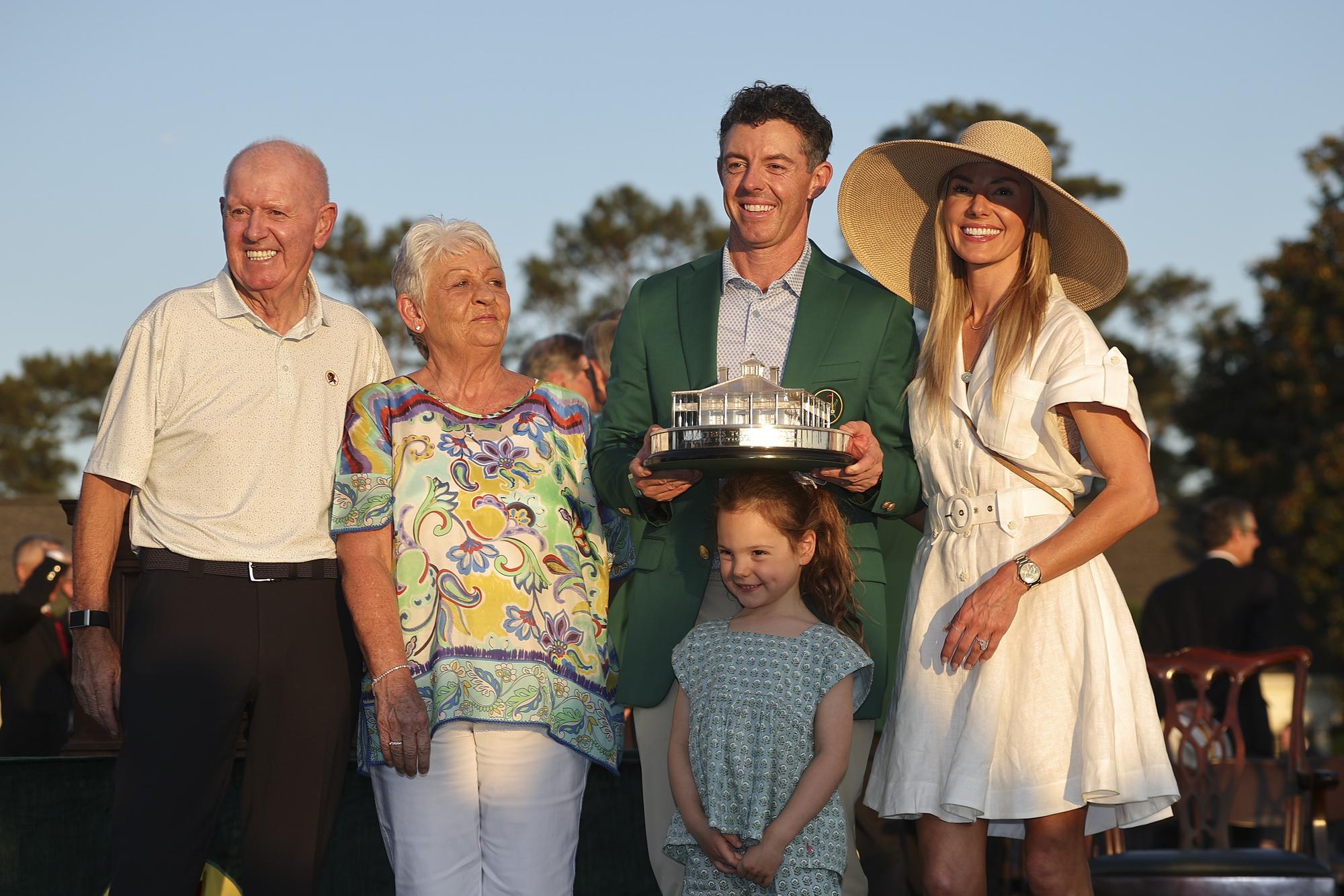 'Mum and dad... I owe everything to you' - Rory McIlroy's emotional ...