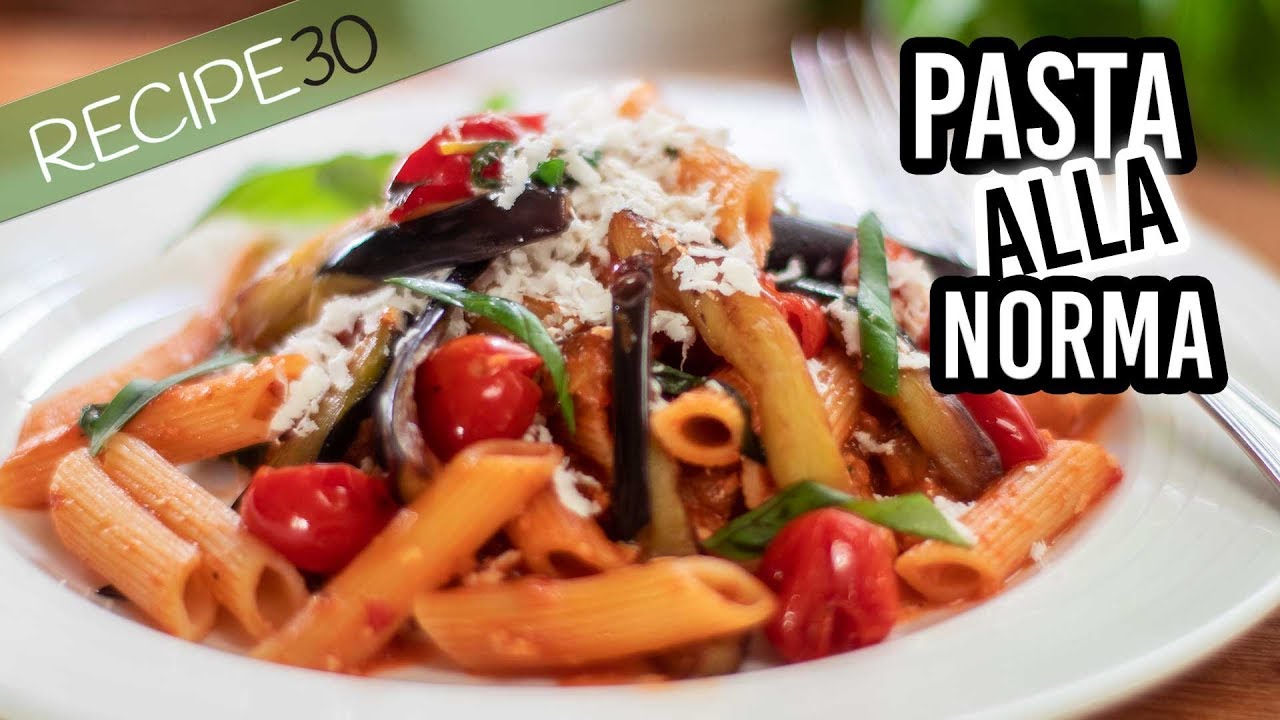 Let's cook delicious pasta alla Norma together