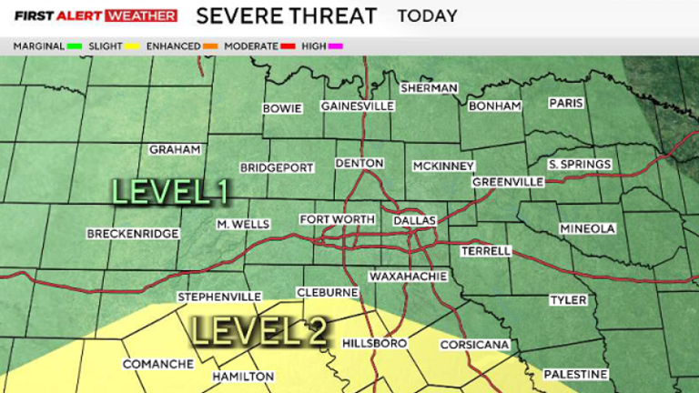 Storms clear by sunrise; next severe weather threat builds through midweek