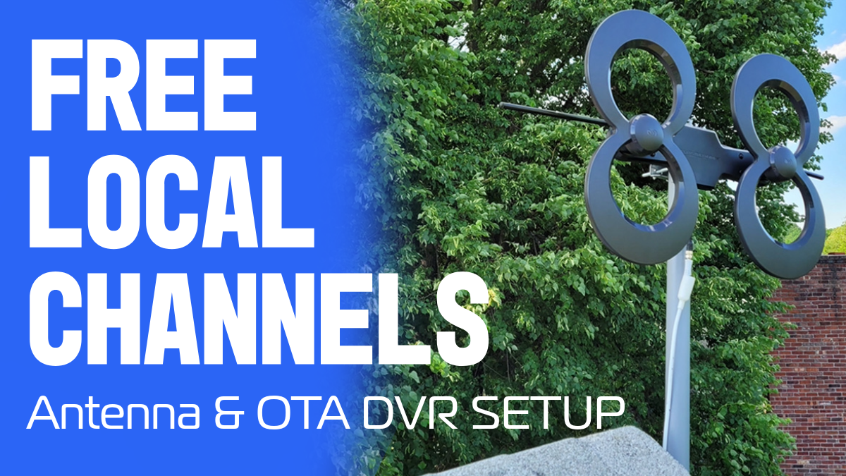 Watch free local channels without cable (antenna & DVR guide)