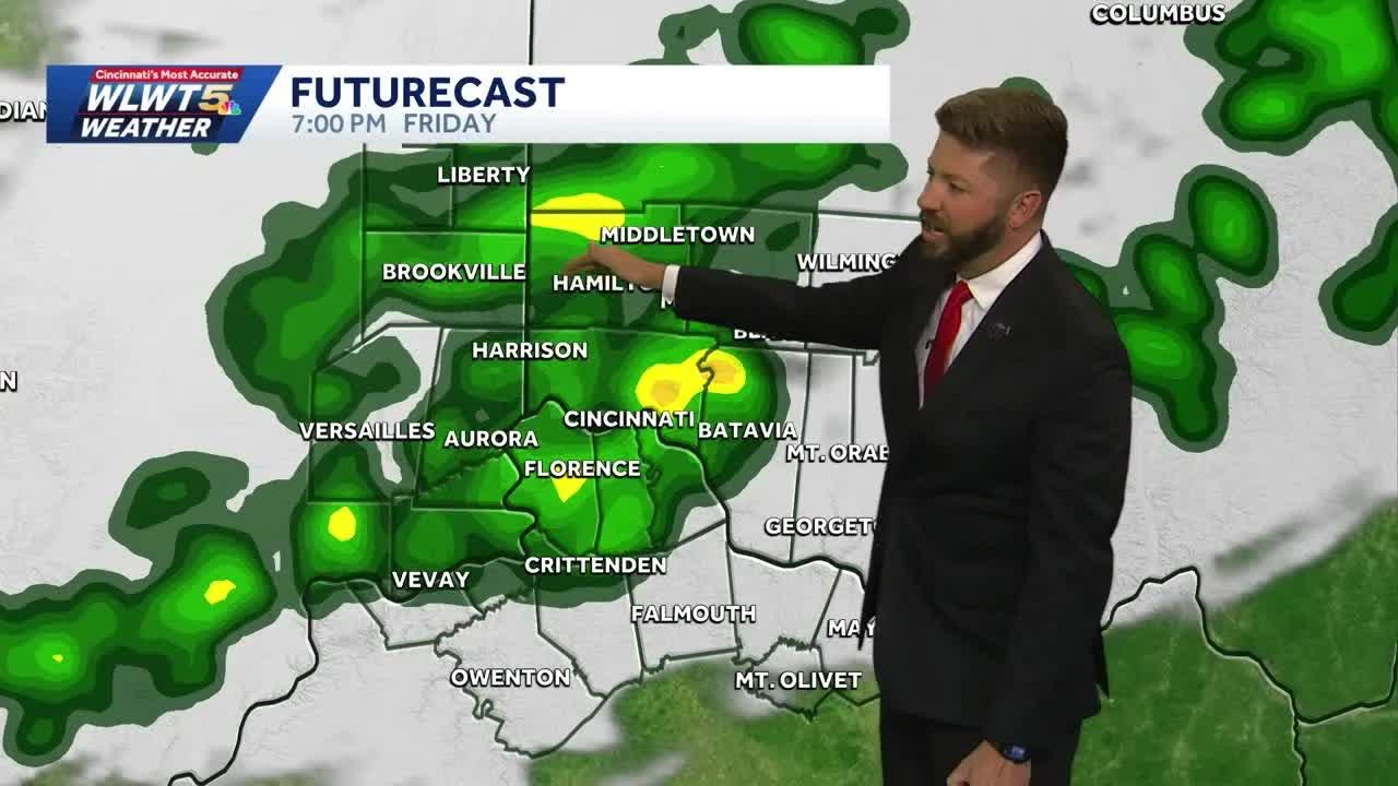 Cincinnati weekend weather forecast: Spotty showers before a sunny weekend