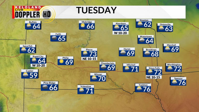 Storm Center PM update: Storms possible Monday; warm through Thursday