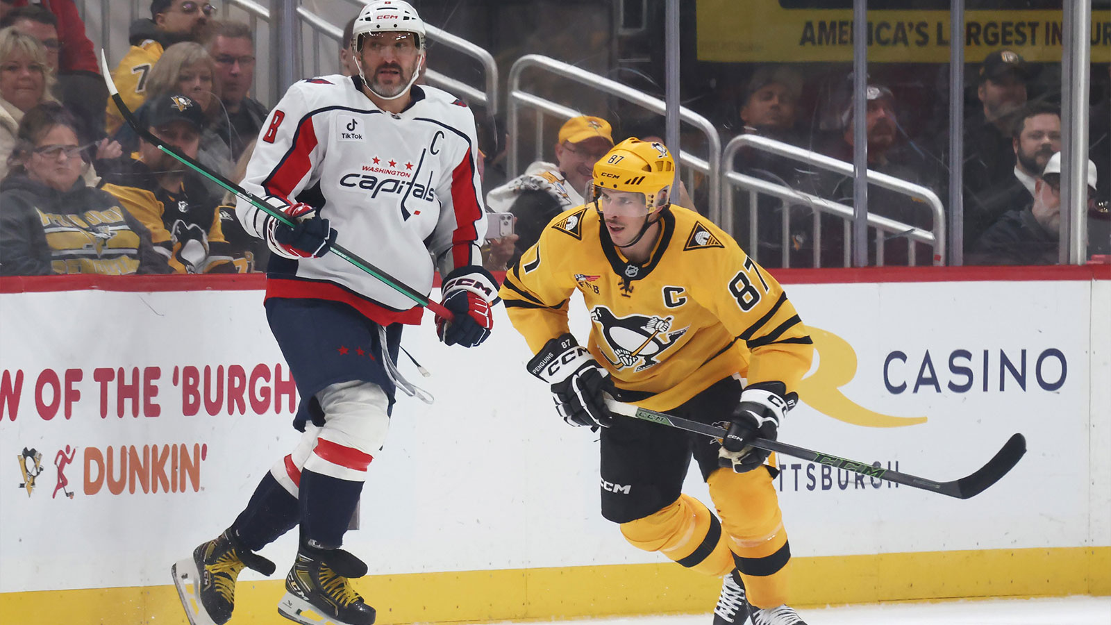 Alex Ovechkin, Sidney Crosby smile for the camera together before ...