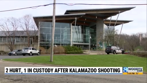 2 hurt, 1 in custody after Kalamazoo shooting, police say