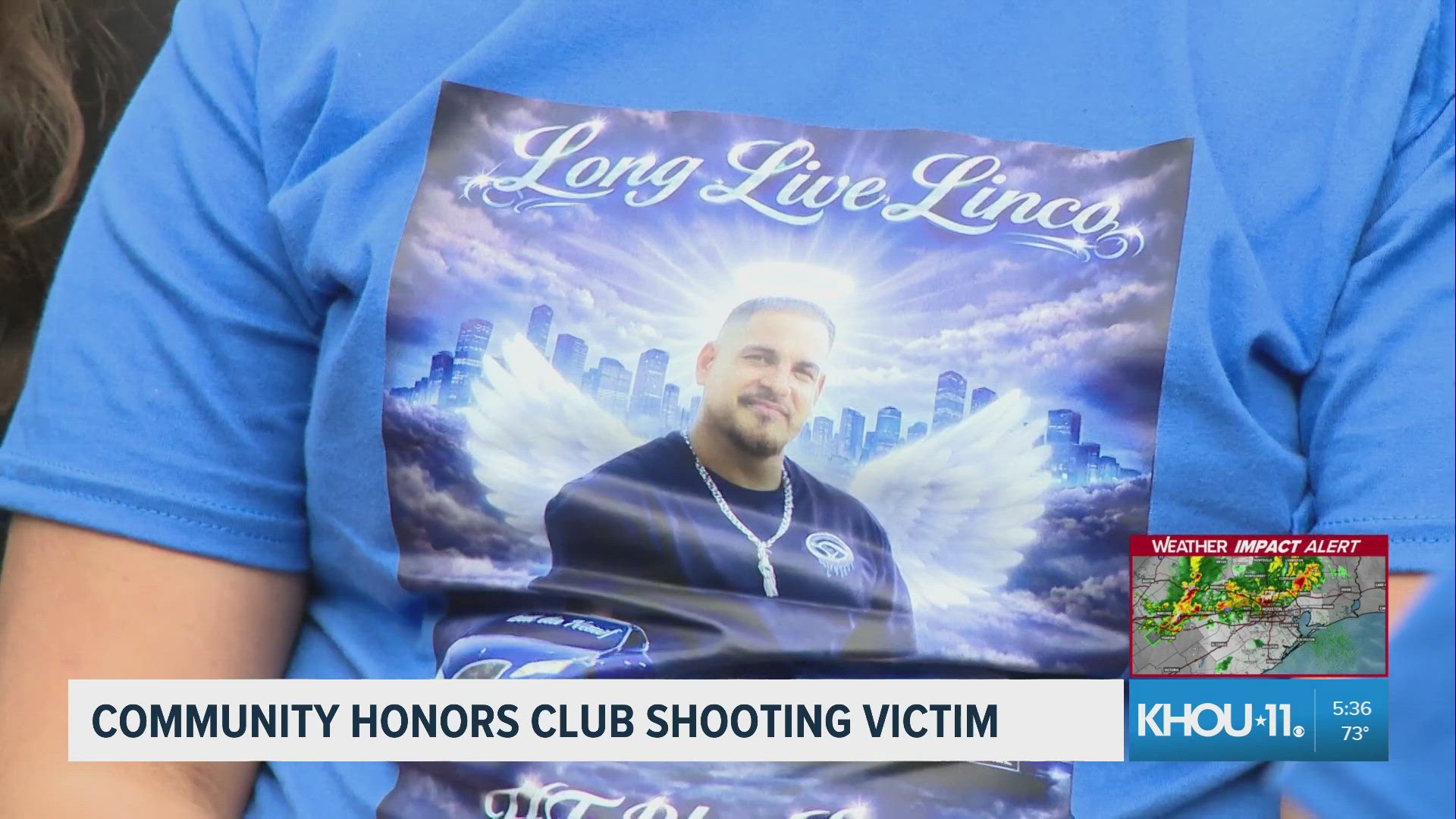 Family, friends honor man killed outside Houston club as search for ...