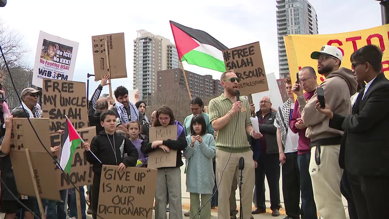 Milwaukee rally calls for release of Islamic Society leader detained by ICE