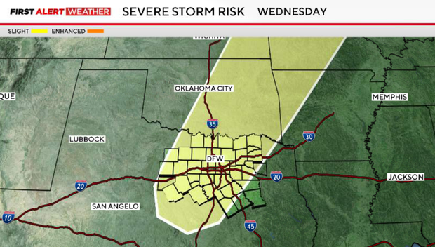 Storms clear by sunrise; next severe weather threat builds through midweek