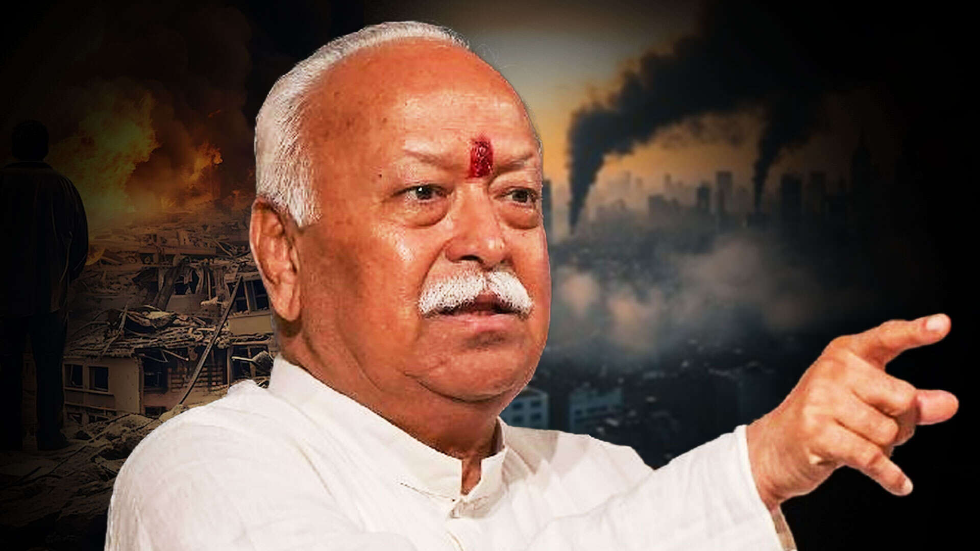 'India guides world through crises': RSS chief Mohan Bhagwat's big ...