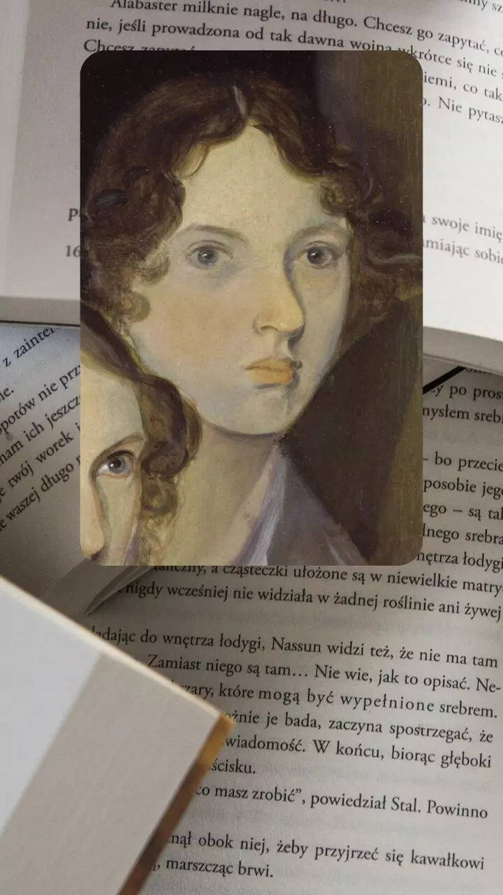 Quote of the day by Emily Brontë: 'If I could I would always work in ...