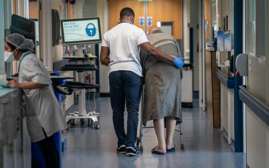 File image of an NHS hospital