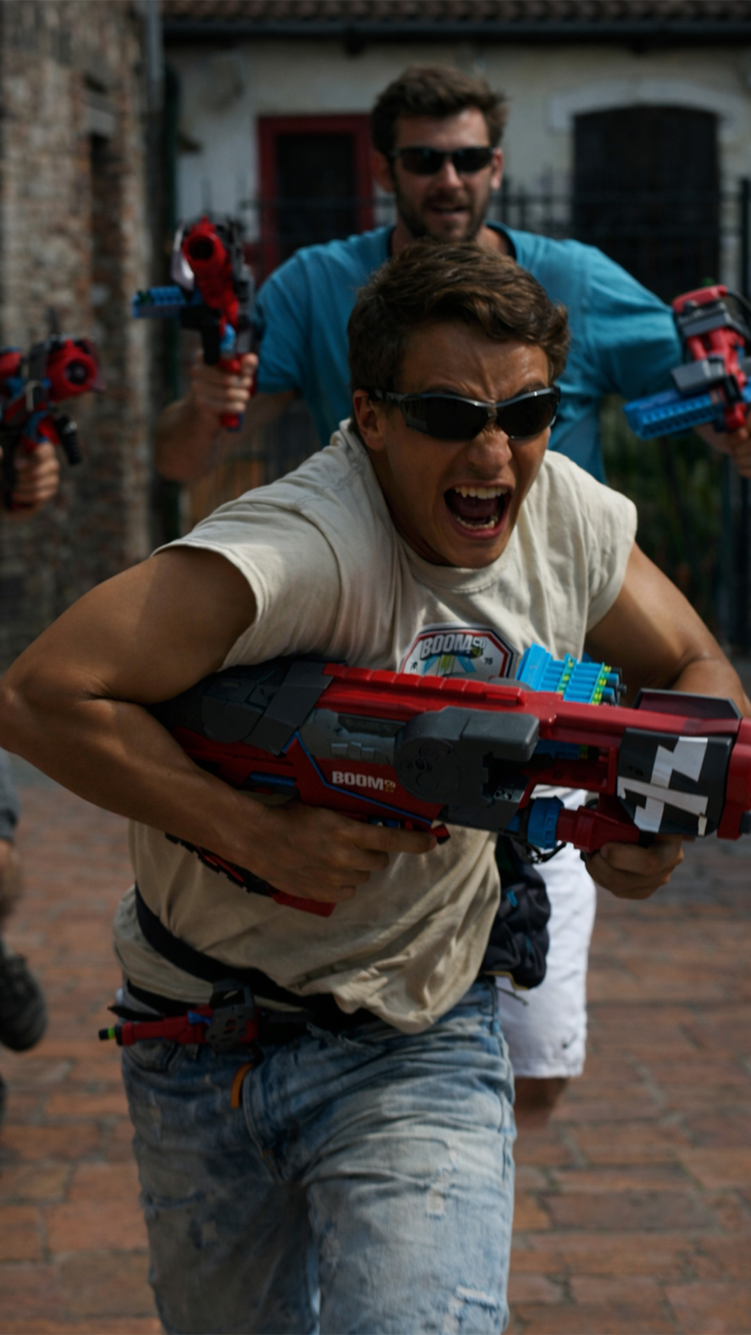Capturing movement in slow motion during this shoot