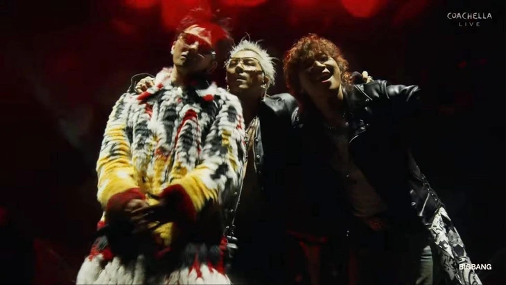 Big Bang tái hợp trên sân khấu Coachella, trình diễn loạt hit kỷ niệm 20 năm