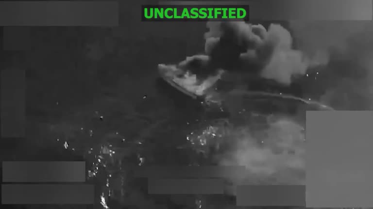 US military releases videos said to show it striking boats in Eastern Pacific<br>