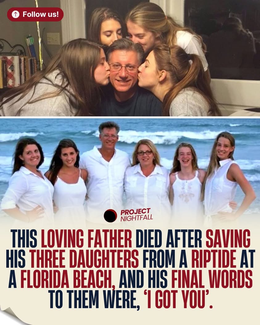 Hero dad dies saving all 3 daughters from riptide, last words: 