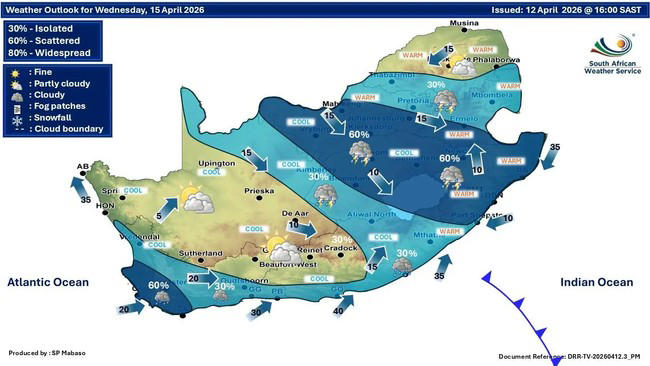 Yellow level 4 warning: Thunderstorms and hail expected in KwaZulu ...