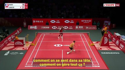 Christo Popov décrypte un incroyable rallye - Badminton - World Tour Finals