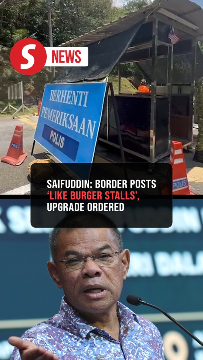 Saifuddin orders border posts upgrade, says security shelters like ...
