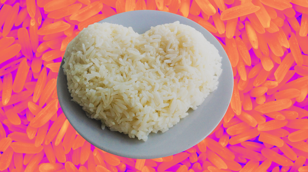 If you’re focused on heart health, the lack of fiber is a big downside to loading your plate with white rice.