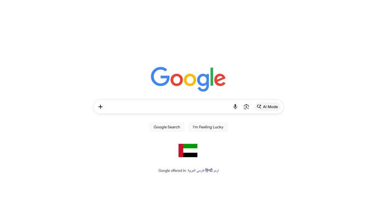 UAE flag appears on Google homepage as nation rallies after Iran attacks