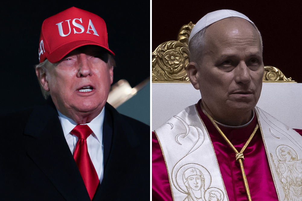 Donald Trump posts AI Jesus photo of himself after slamming Pope Leo