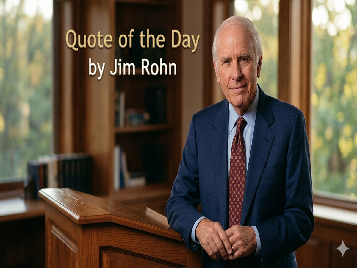 Quote of the day by Jim Rohn: 'If you are not willing to risk the ...