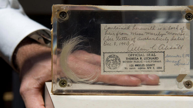 World's largest collection of historical figures' hair includes Abraham ...