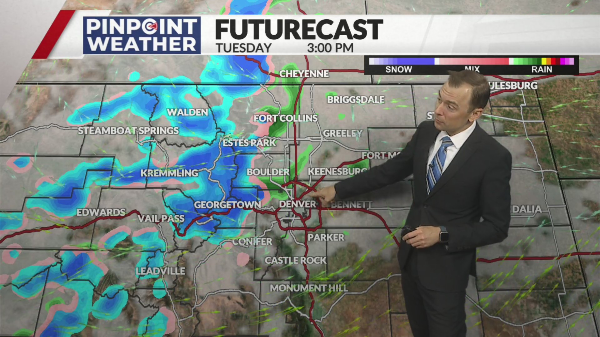Denver weather: Fire danger before shower chances