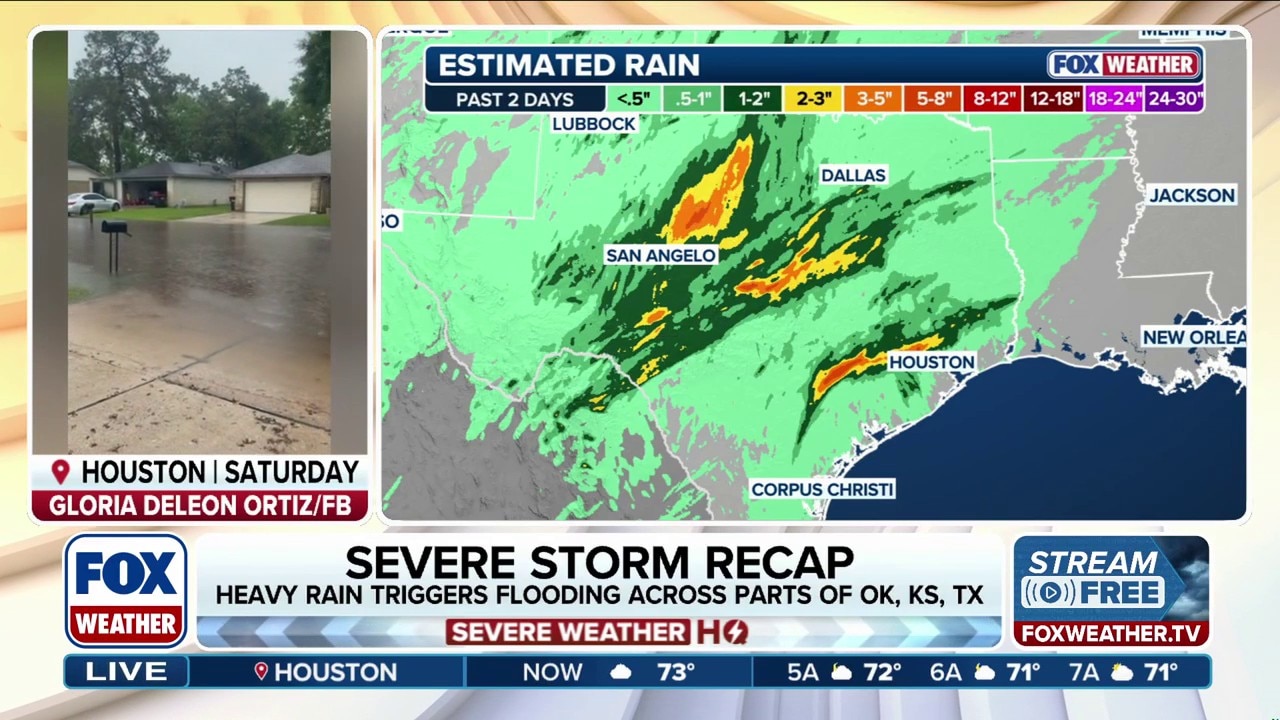 Severe storms inundate Texas with feet of water as widespread flash ...