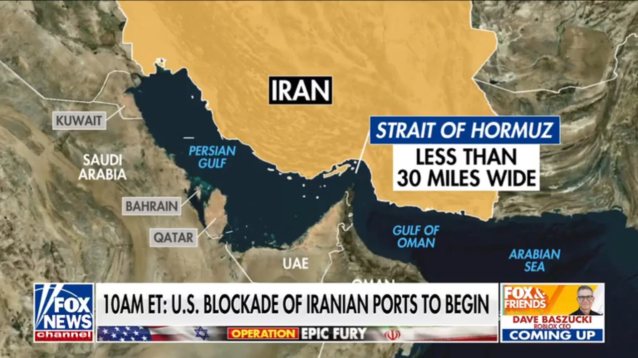 Trump orders US naval blockade of Strait of Hormuz after Iran peace talks fail<br><br>