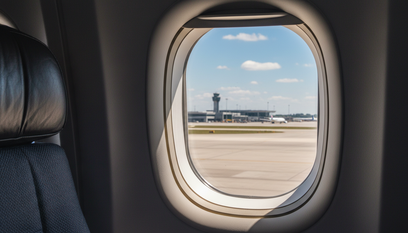 The secret behind your plane window: Why shades must be up for takeoff ...