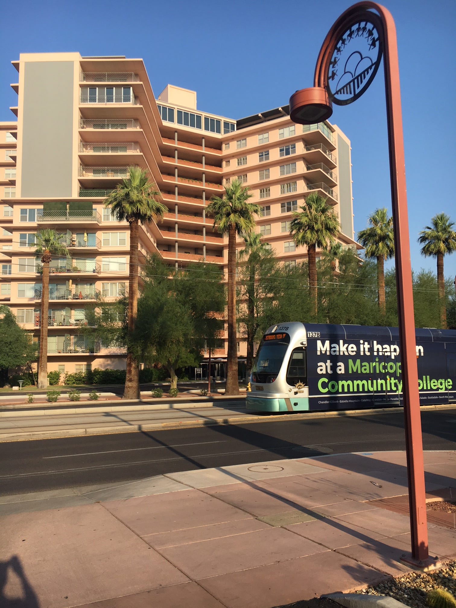 There’s a tower in midtown Phoenix that’s pink. What’s with that?