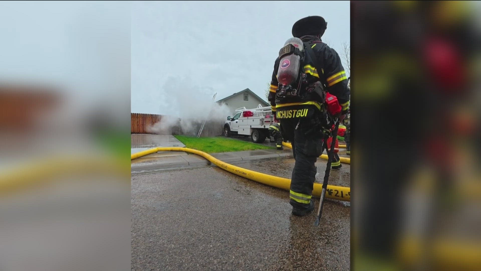 Middleton firefighters contain garage fire