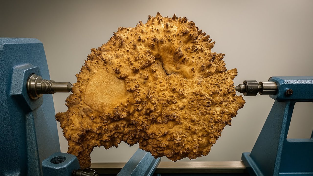 Watch what happens when we open this strange warty lump