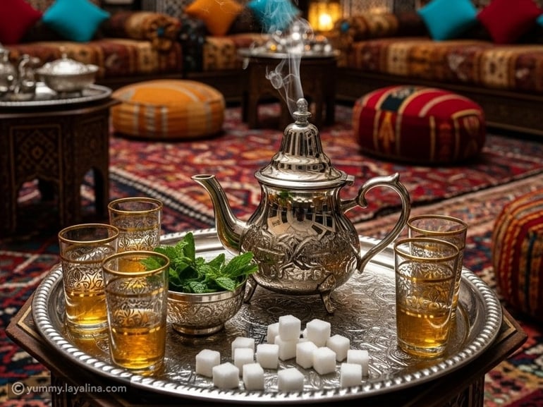 Secrets & benefits of authentic Moroccan mint tea