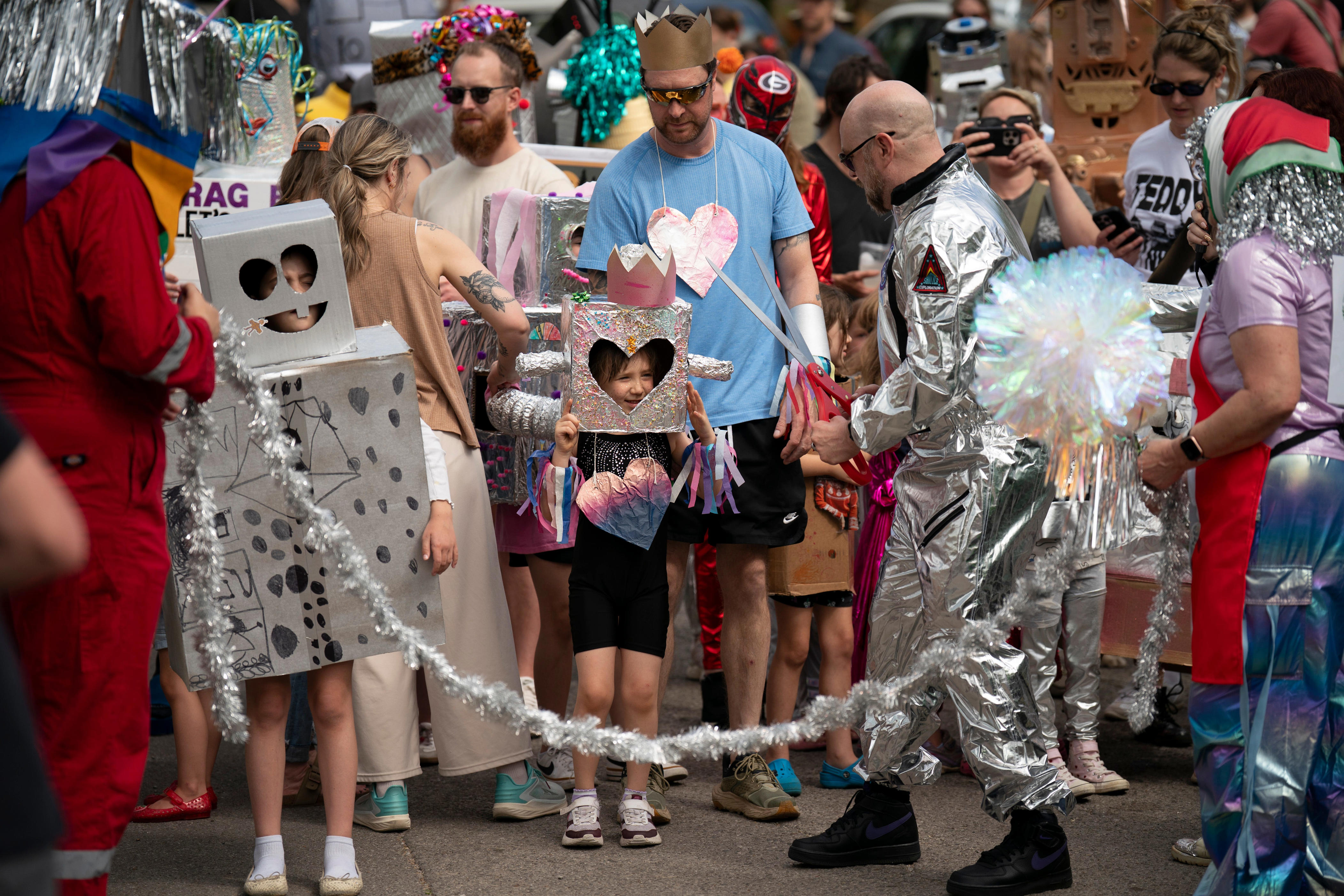 How a joke became East Nashville’s beloved annual robot parade