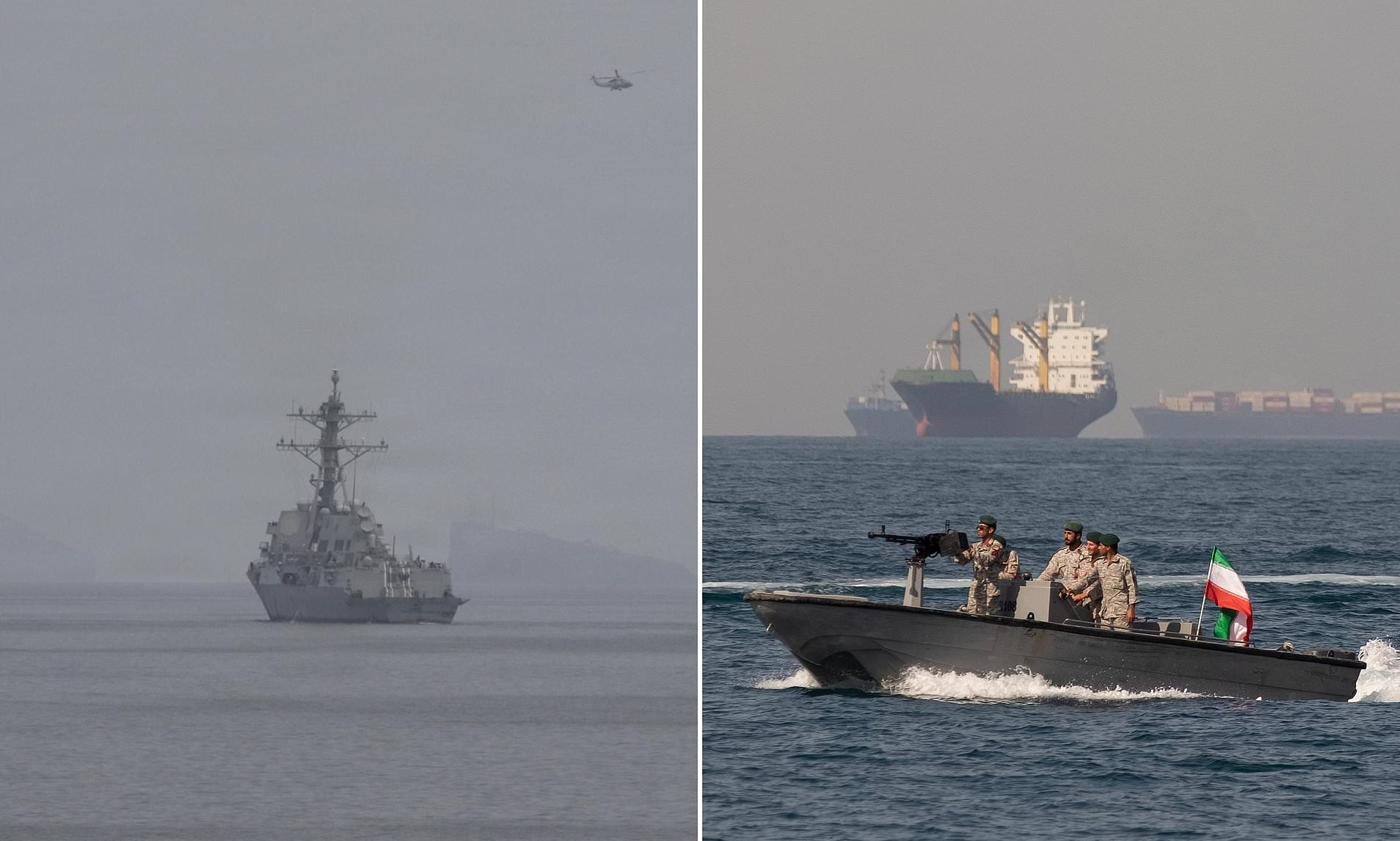 US Navy vs Iran's speedboat swarms: New fighting set to break out in  blockaded strait in hours