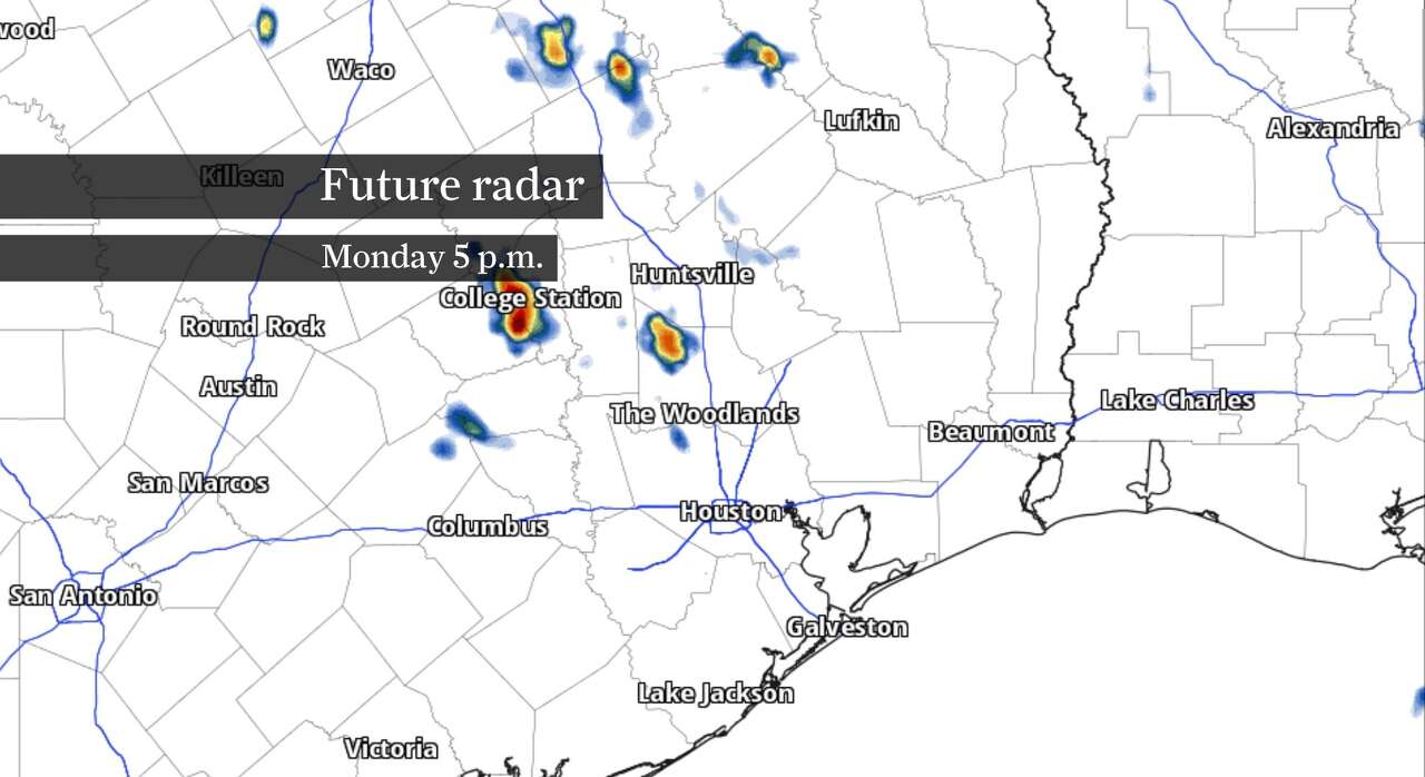 Houston rain chances stay low as storms pass north and heat builds this ...