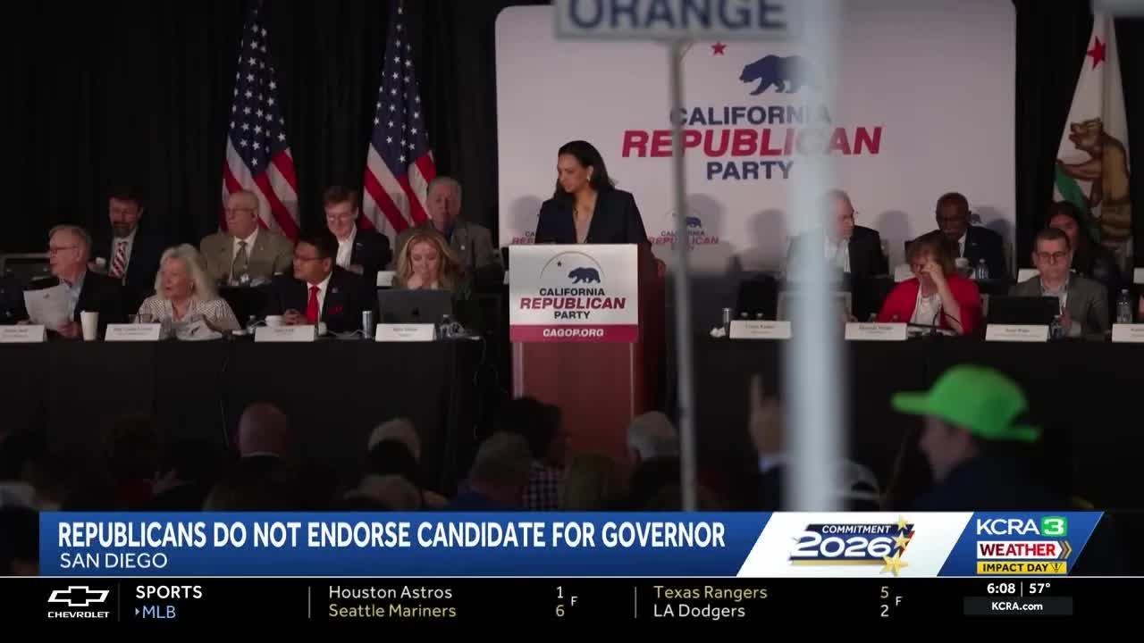 California Republican Party fails to endorse governor candidate