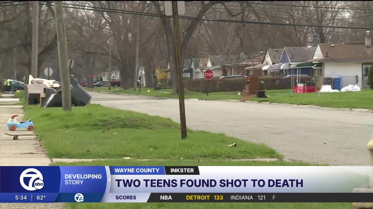 2 teens shot and killed in Inkster as police search for suspect